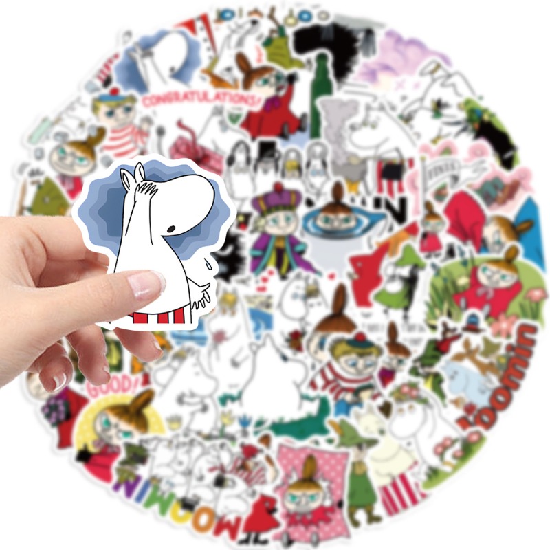 Novo Kit de Adesivos Moomin Va - Model Kit Game avaliação e preço