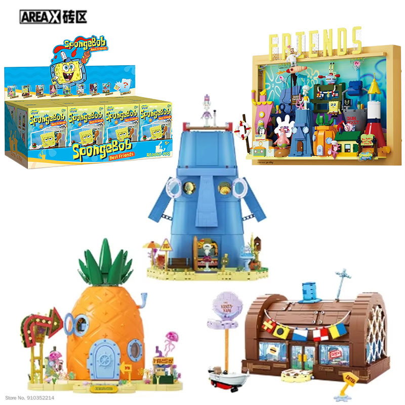 Areax Spongebob Bikini Bottom  - Model Kit Box avaliação e preço
