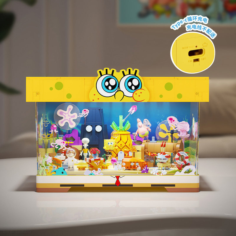 Areax Spongebob Bikini Bottom  - Model Kit Box avaliação e preço
